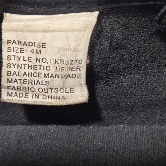 Juicy Couture Paradise Black Glitter Slip On Sneakers - Picture 9 of 9